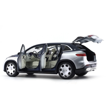 Mercedes-Maybach EQS 680 SUV (Z296) 2024 blue/silver - skala 1:18 - NZG